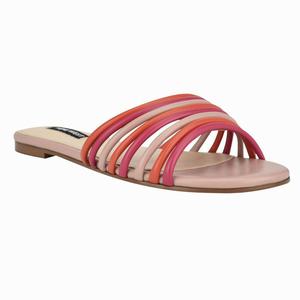 Nine West Links Flat Slippers Roze/Oranje Nederland | NQM-981652